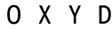 0 X Y D
