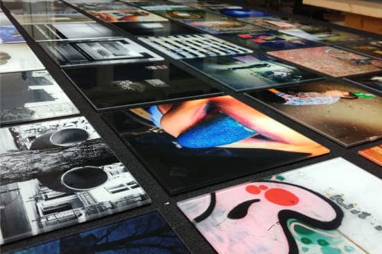 Ausstellungsdrucke auf Glas