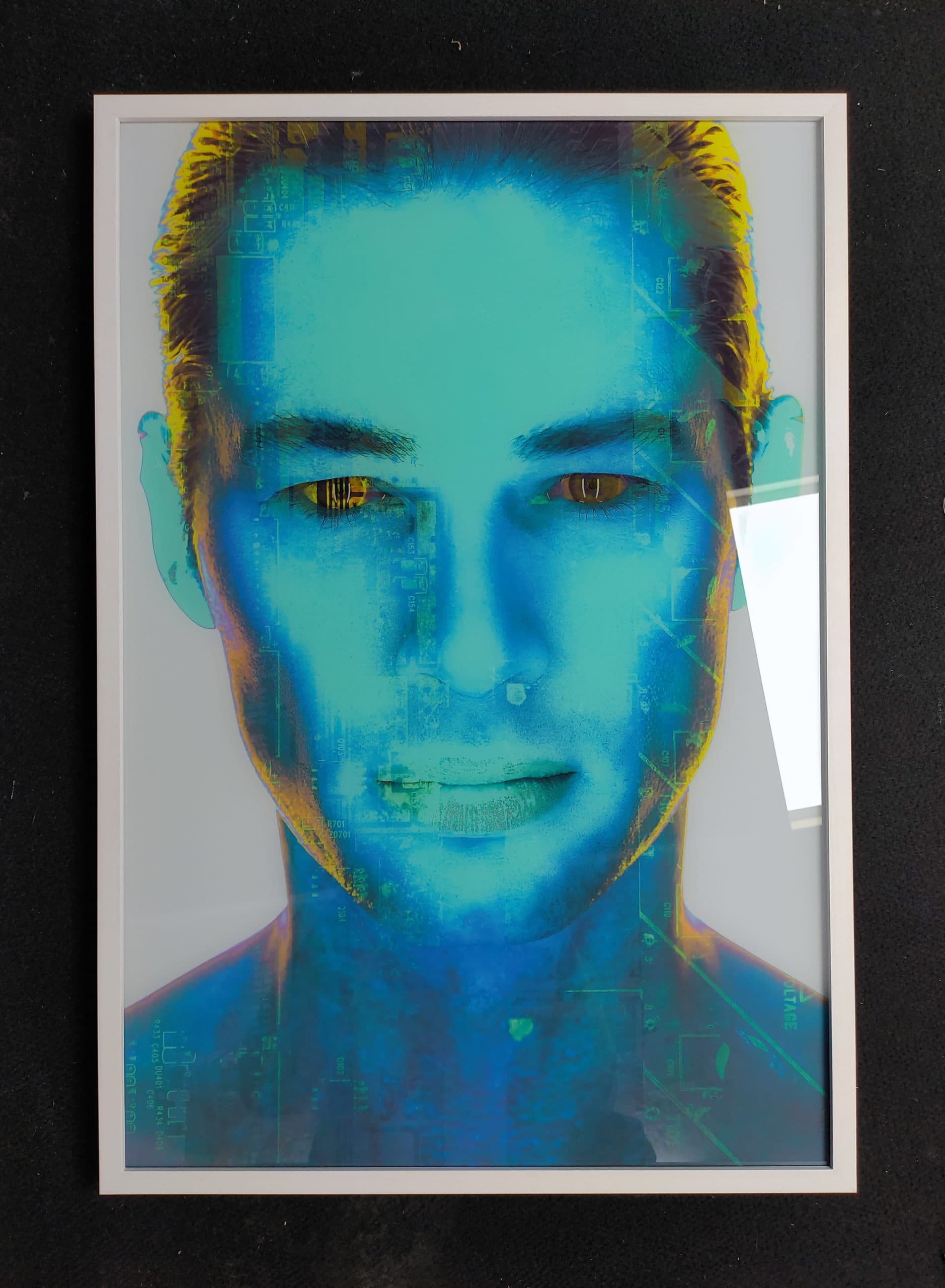 UV-bedrucktes Bilderrahmenglas — Kunstwerke von Mitja Koetter, Berlin